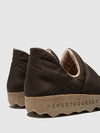 Round Toe Shoes CRUS M MILITARY GREEN